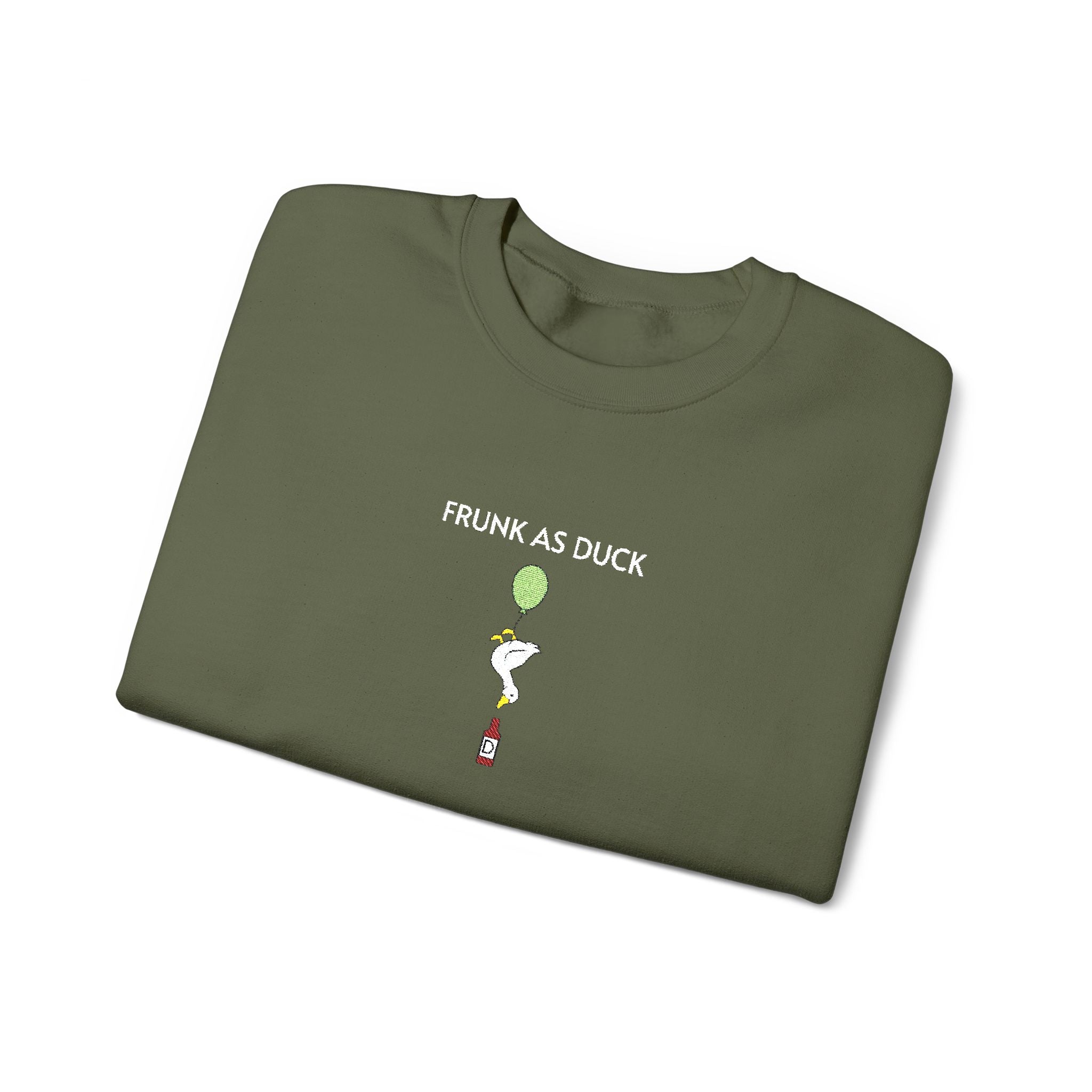 Frunk As Duck Crewneck Sweatshirt- Unisex