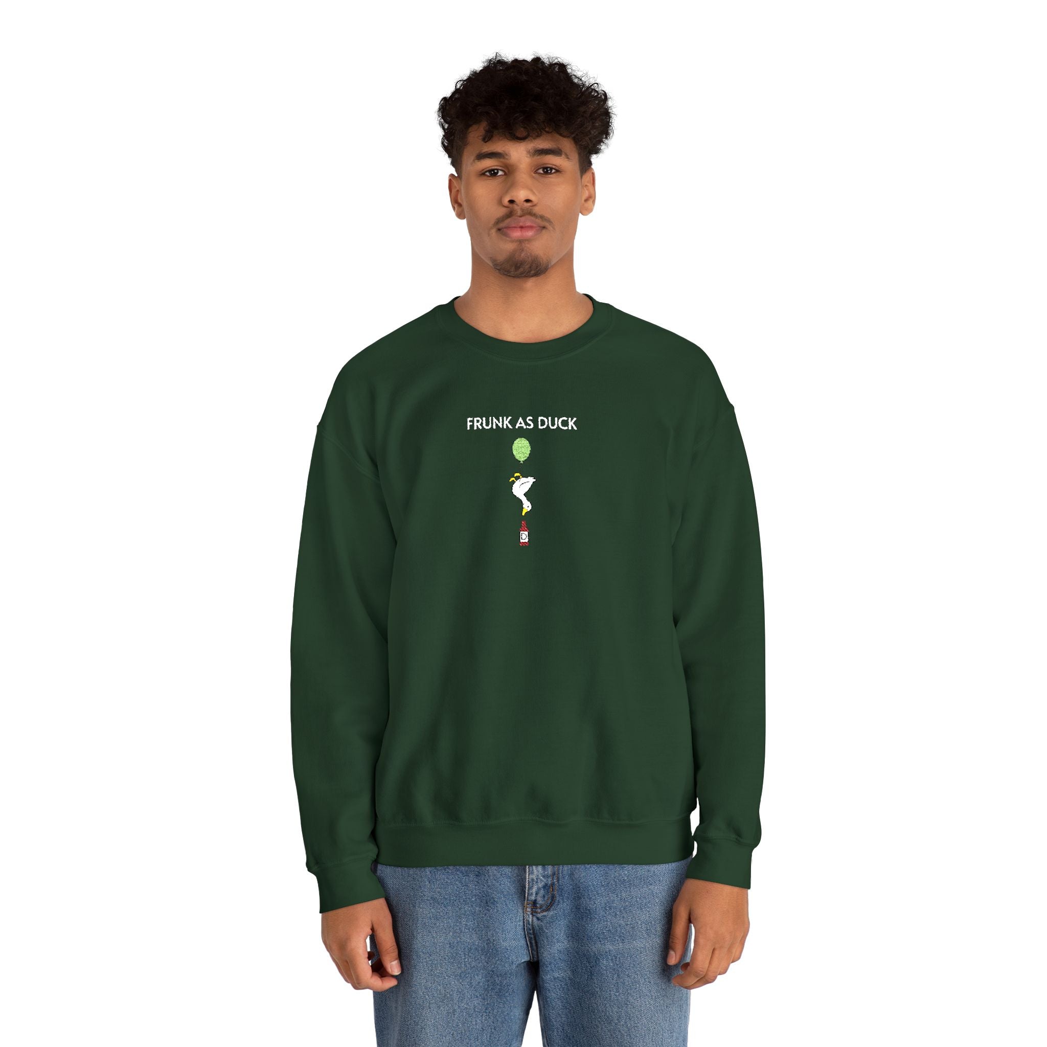Frunk As Duck Crewneck Sweatshirt- Unisex
