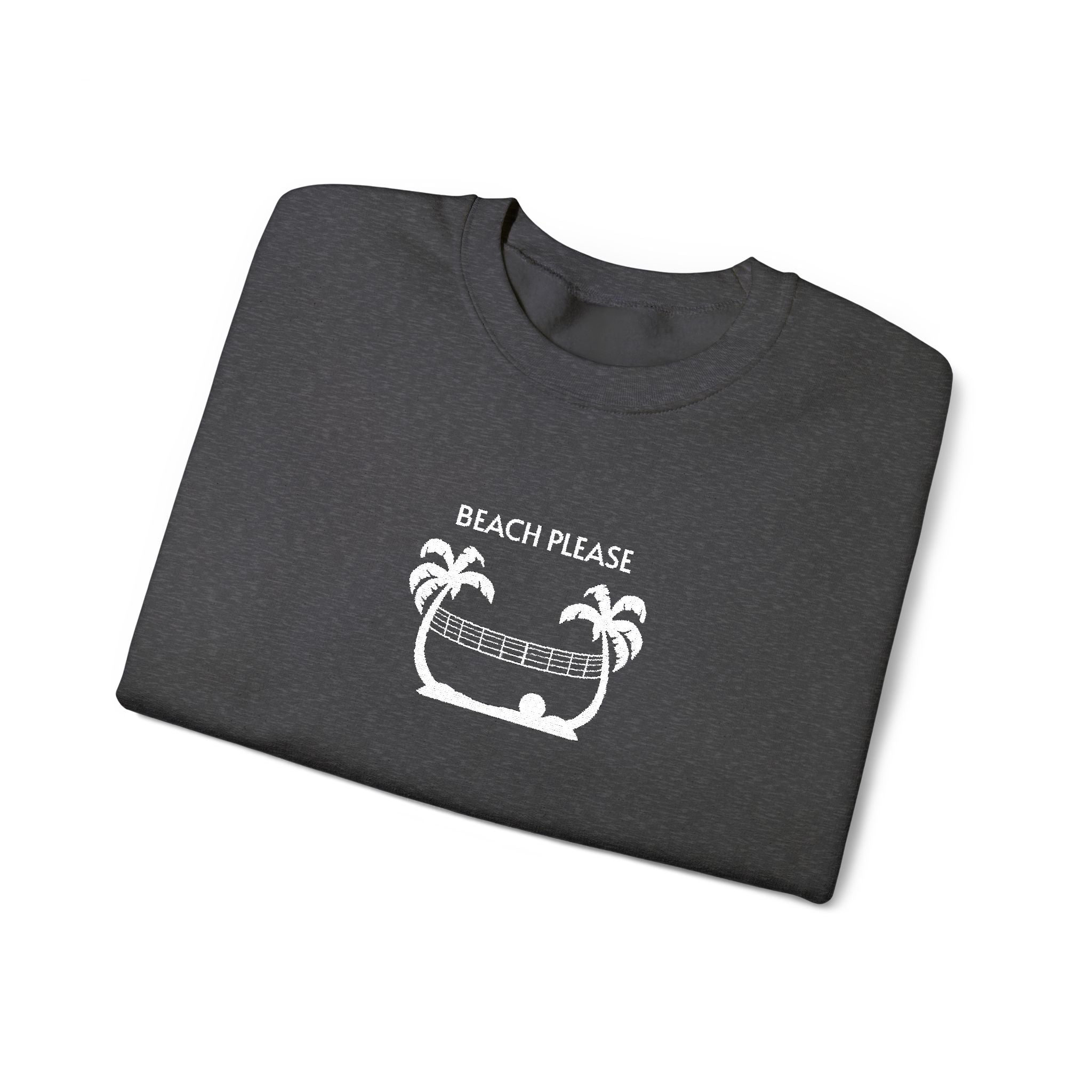 Volleyball- Beach Pease Crewneck Sweatshirt- Unisex