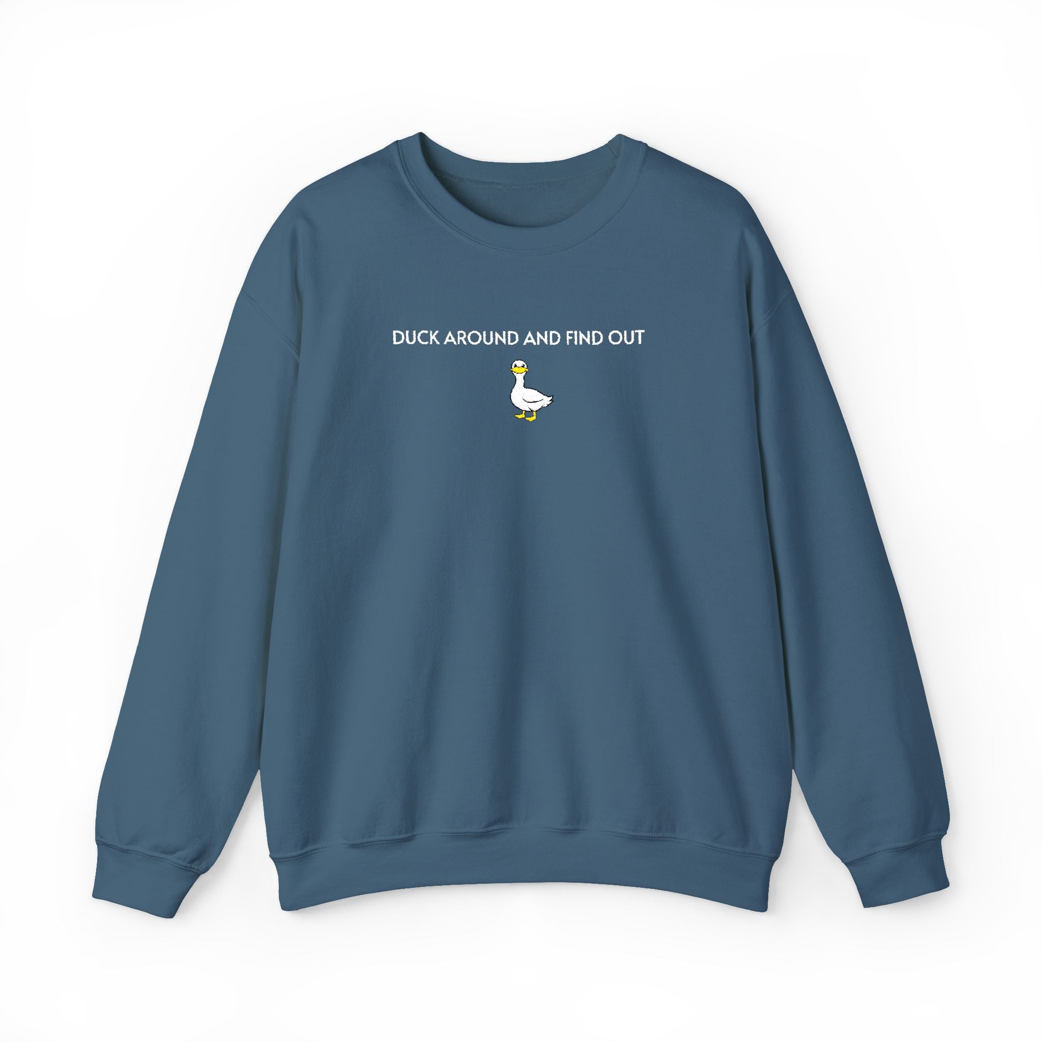 Duck Around Crewneck Sweatshirt- Unisex