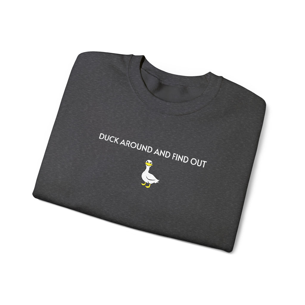 Duck Around Crewneck Sweatshirt- Unisex