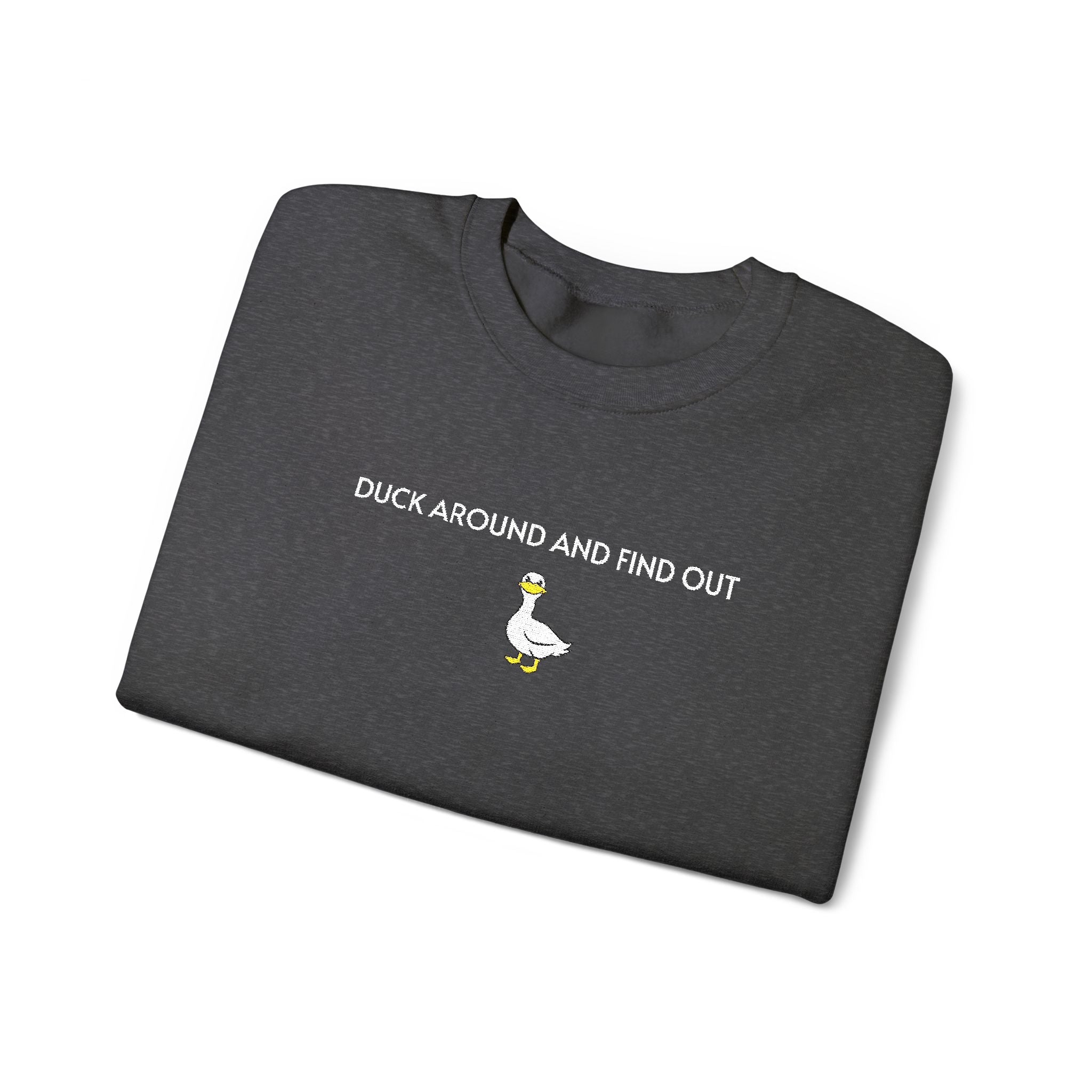 Duck Around Crewneck Sweatshirt- Unisex