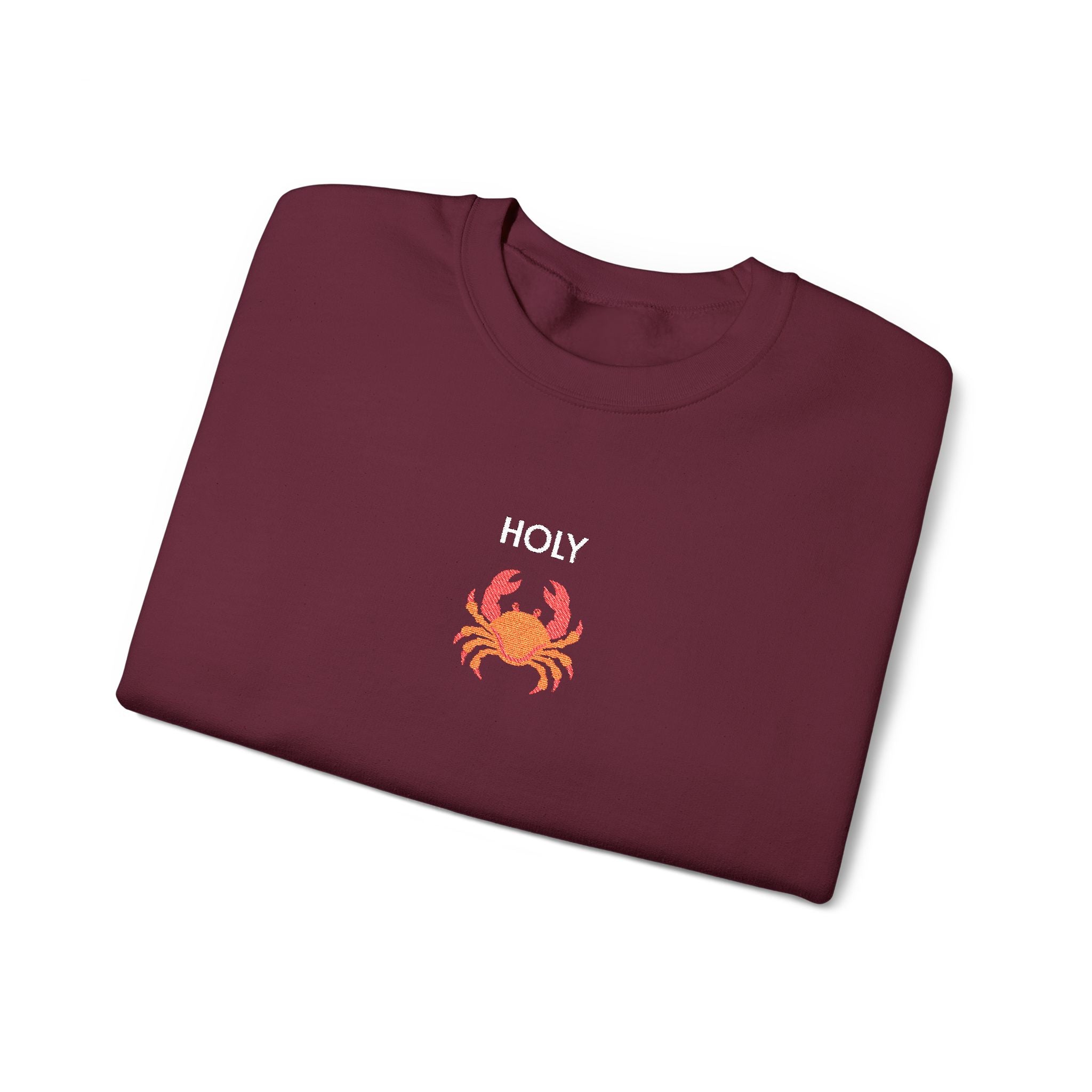 Holy Crab Crewneck Sweatshirt- Unisex