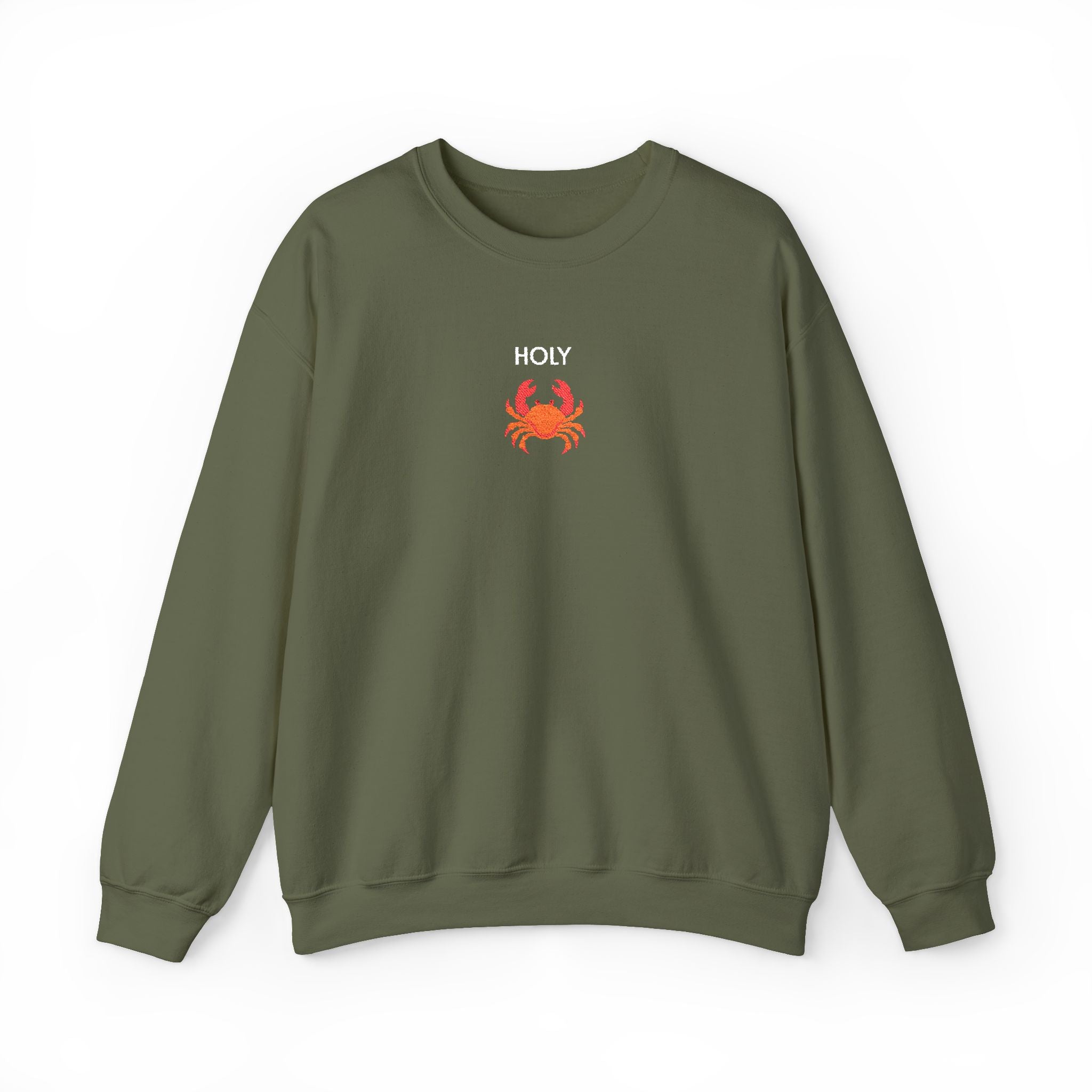 Holy Crab Crewneck Sweatshirt- Unisex